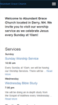 Mobile Screenshot of abundantgracenh.com